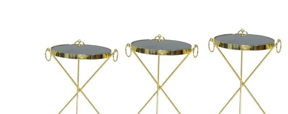 Brc Zigon Küpe13399 Model Metal Bakır roSa renk ayak Siyah Kırılmaz cam El Yapım - 3