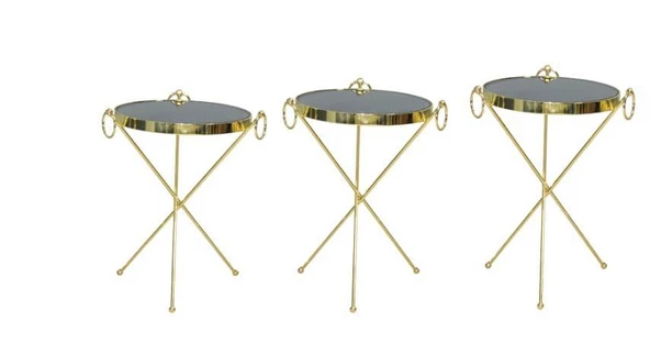 Brc Zigon Küpe13399 Model Metal Bakır roSa renk ayak Siyah Kırılmaz cam El Yapım - 4