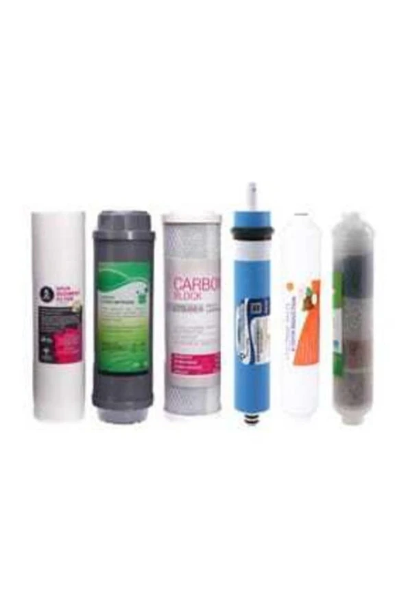Su Arıtma Cihazı 6 Lı Filtre Seti (9 Aşamalı - Lg Membranlı)