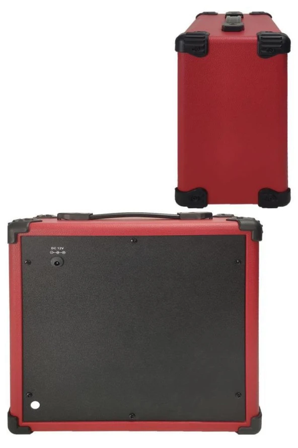 Midex MGA-25RD Elektro Gitar Amfisi 25 Watt USB Bluetooth Şarjlı 2 girişli - 6