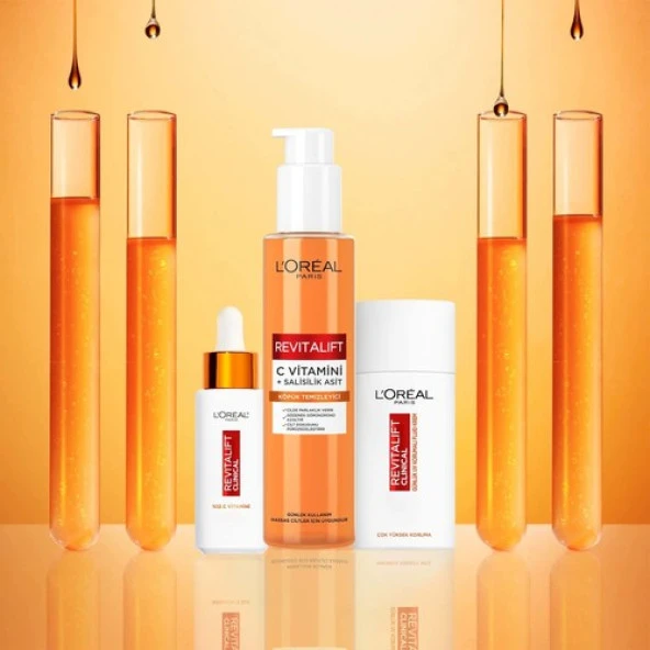 Loreal Revitalift Clinical [C vitamini + Salisilik Asit],150 Ml Aydınlatıcı ve Gözenek Karşıtı Köpük Temizleyici - 4