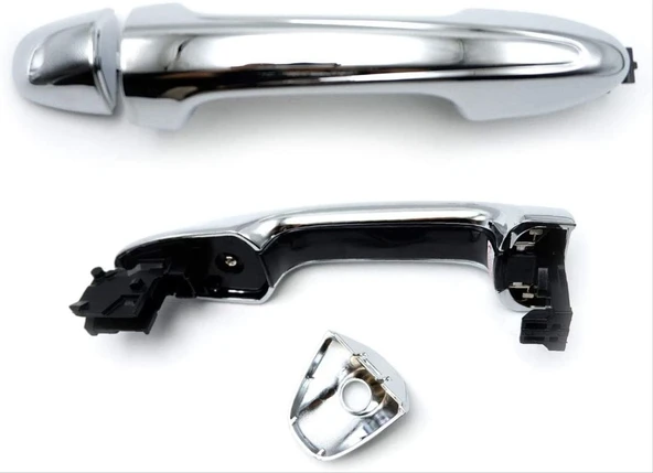 Toyota Hilux Uyumlu Revo 2016-2019 Kapı Kolu Kaplama Krom - Resim 4