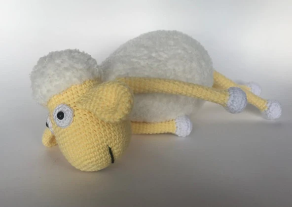 Koyun Shaun Amigurumi Organik Oyuncak - 2
