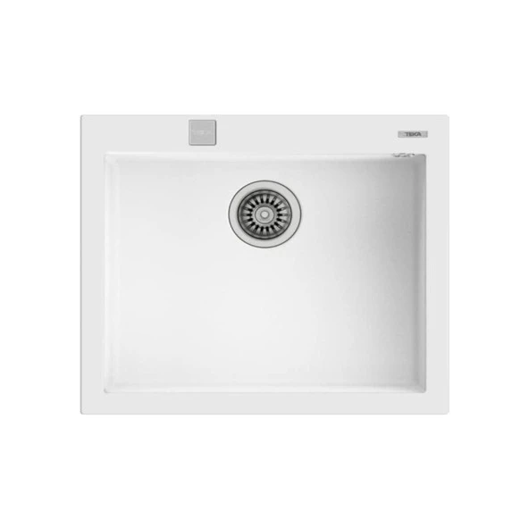 TEKA FORSQUARE 50.40 TG TEZGAH ÜSTÜ BEYAZ GRANİT EVYE