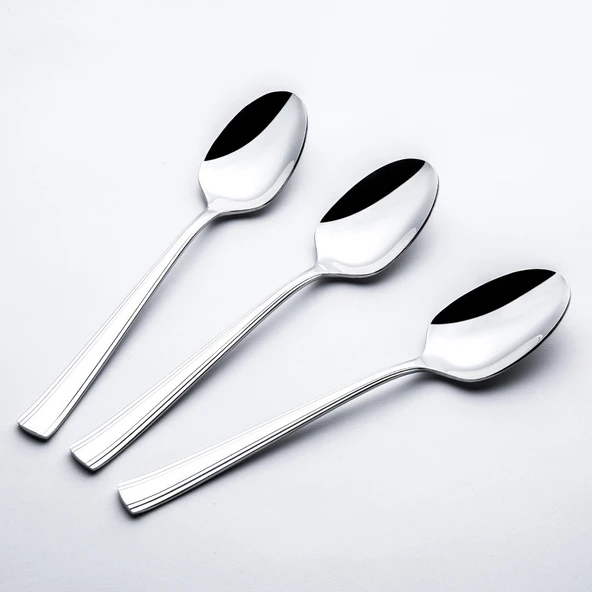 Nehir Katre Sade 6lı Yemek Kaşık ürün görseli