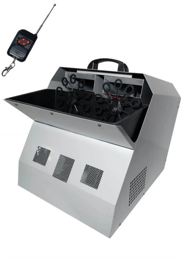 Quenlite QB-1200 Bubble Machine Baloncuk Makinesi Uzaktan Kumandalı 1200 Watt - 2