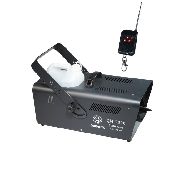 Quenlite QM-2000 DMX512 Kar Makinası 2000 Watt Uzaktan Kumandalı - 4