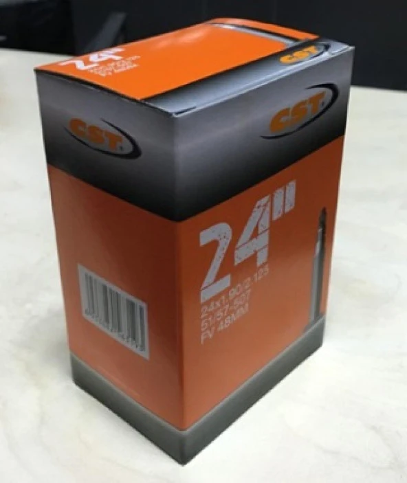 24*1,90/2,125 CST İÇ LASTİK  FV 48MM İĞNE SİBAP