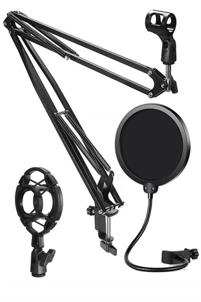Lastvoice NB40HYP Set Stüdyo Mikrofon İçin Stand Shock Mount Filtre (50x50 Büyük Boy) ürün görseli