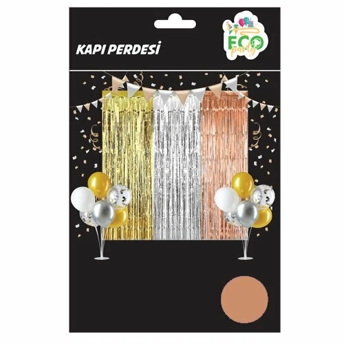 Folyo Perde 100*180cm Bakır - 1