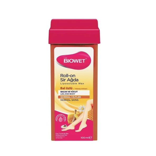 Bıowet Roll-On Sir Ağda Bal Özlü Tüm Ciltler 100 Ml