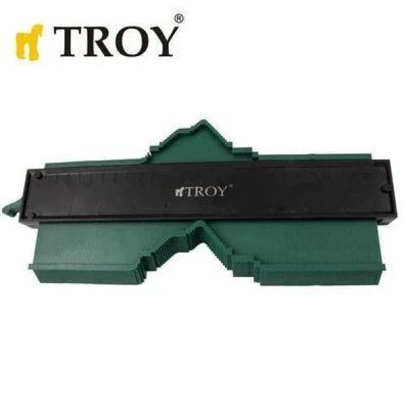 Troy T25902 Sabitleme Mandallı Kontur Mastarı 258mm