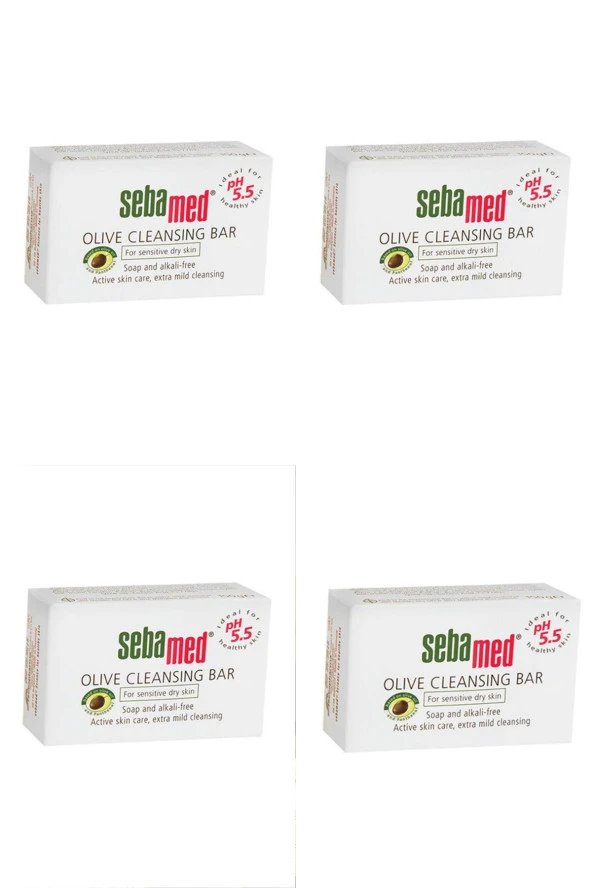 Sebamed Kompakt Zeytinyağlı Sabun 150 g 4lü