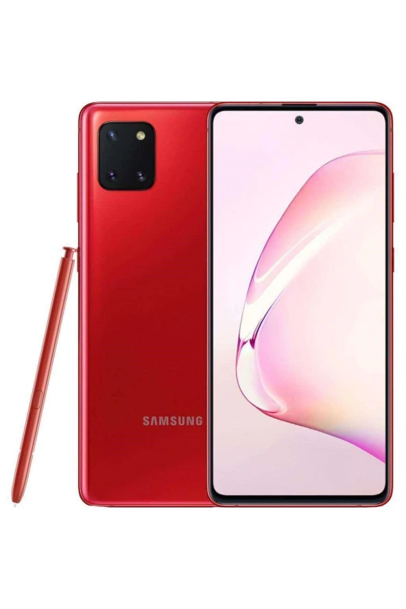 Samsung Galaxy Note 10 Lite 128 GB Red 8 GB Ram YENİLENMİŞ ÜRÜN (Sıfır Gibi) A KALİTE
