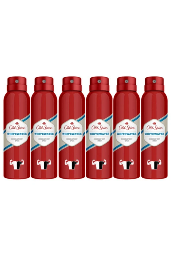 Whitewater Deodorant 150 Ml X 6 Adet