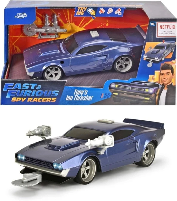 Jada Hızlı ve Öfkeli Fast & Furious Spy Racers Ion Thresher 1:24 253203000 Işıklı ve Sesli