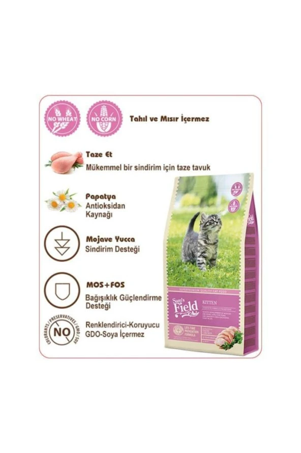 Sam´s Field Cat Kitten 7,5 kg SKT: 02/2026 - 2