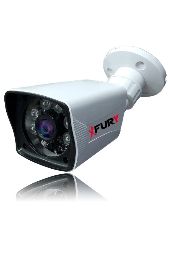 FURY 5mp 3.6mm Lensli 1080p 2mp Görüntü 6 Atom Led Gece Görüşlü Full Hd Güvenlik Kamerası 5525 - 2