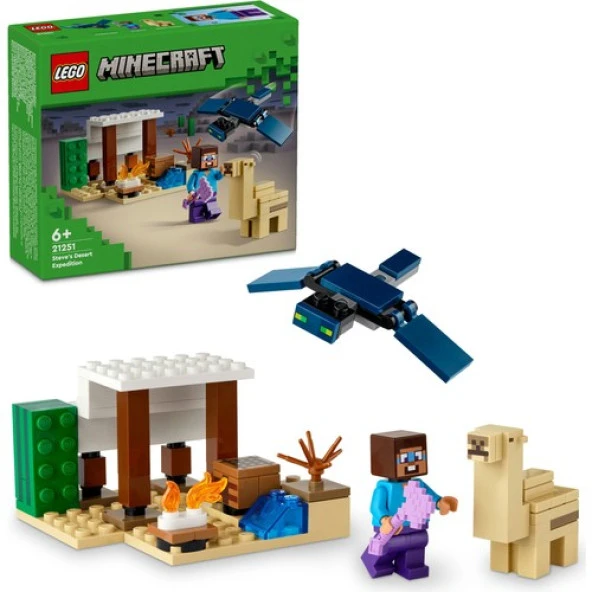 LEGO® Minecraft® Stevein Çöl Keşfi 21251 (75 Parça)