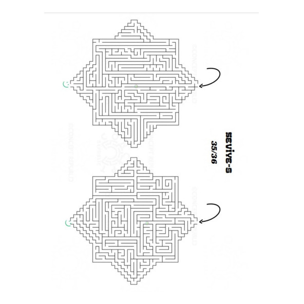 Normal Seviye Labirent Bulaca Kitabı (Kalem Hediyeli) - 4