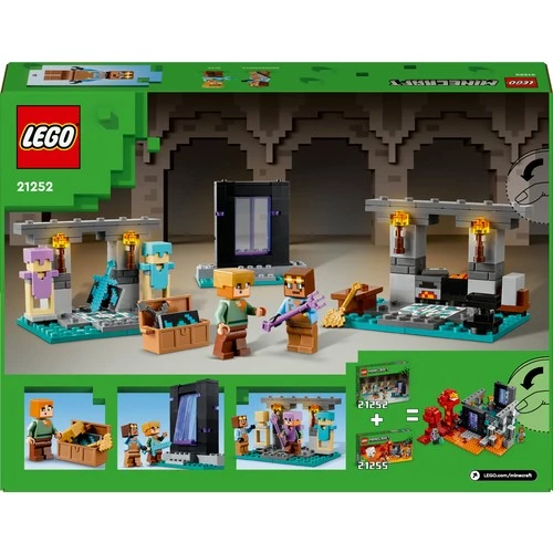 LEGO Minecraft 21252 Cephanelik (203 Parça) - Resim 4