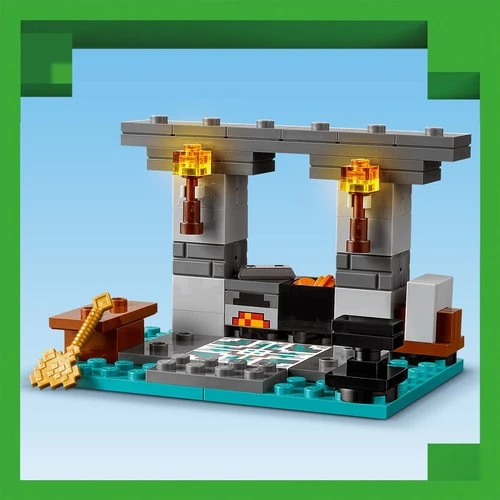 LEGO Minecraft 21252 Cephanelik (203 Parça) - Resim 7