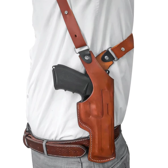 Savage Dik Kapalı Koltuk Altı Tabanca Kılıfı F92 Beretta - Resim 2