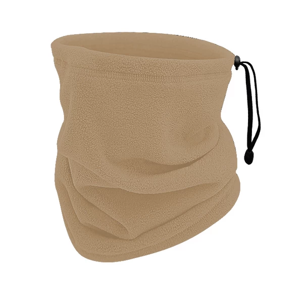 Savage Warm 3'lü Kışlık Set Polar Bere, Eldiven, Boyunluk Kum (SBLN.008) - Resim 3