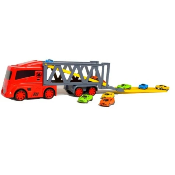 King Toys Arabalı Kaçış Rampalı Taşıyıcı Tır LAL 1124 - 3