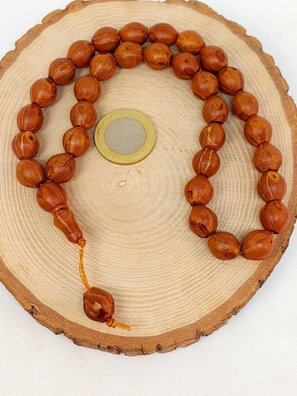 Andız Ağacı 33lük Tesbih 10*10.5mm (44465) - Resim 2
