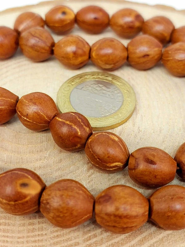 Andız Ağacı 33lük Tesbih 10*10.5mm (44465) - Resim 3