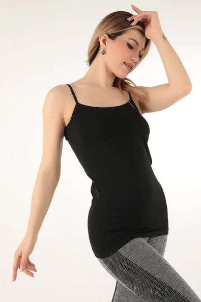 DoReMi Seamless Ayarlanabilir Askılı Atlet - Resim 11