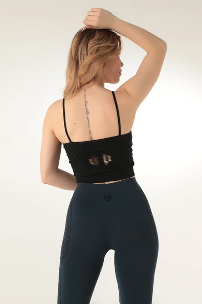 Miorre İnce Askılı Desteksiz Seamless Spor Büstiyer - 6