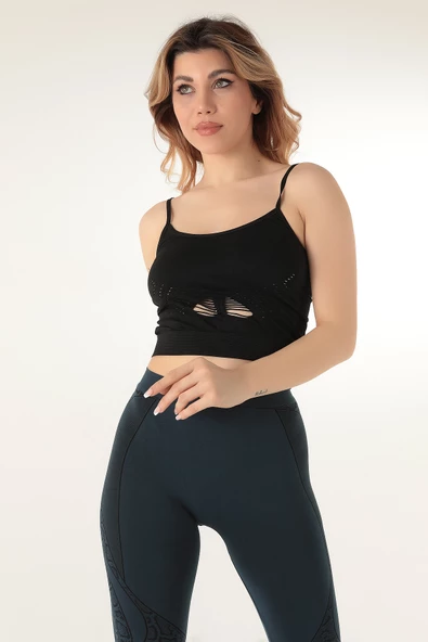 Miorre İnce Askılı Desteksiz Seamless Spor Büstiyer - 3