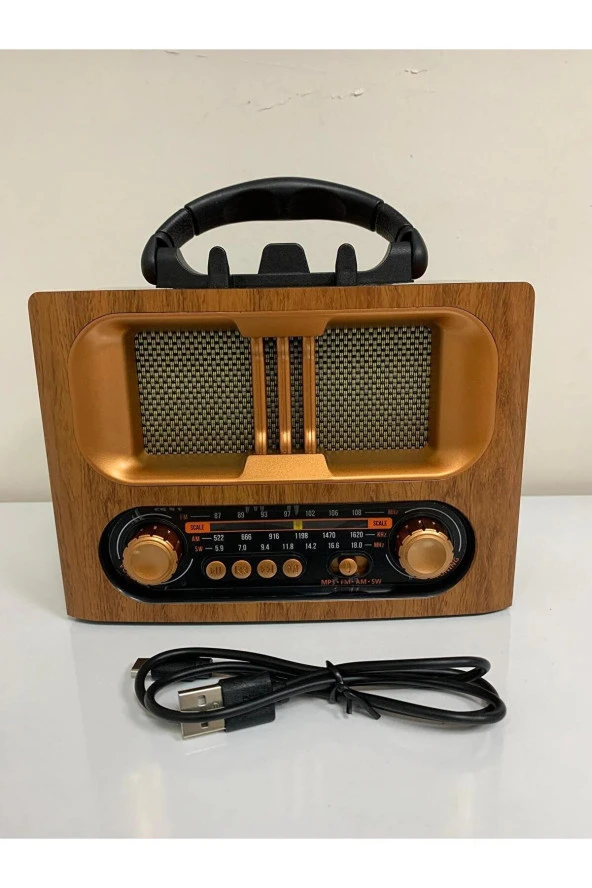 Everton Radyo - Am - Sw - Usb - Tf Card - Aux Nostaljik Radyo - 2
