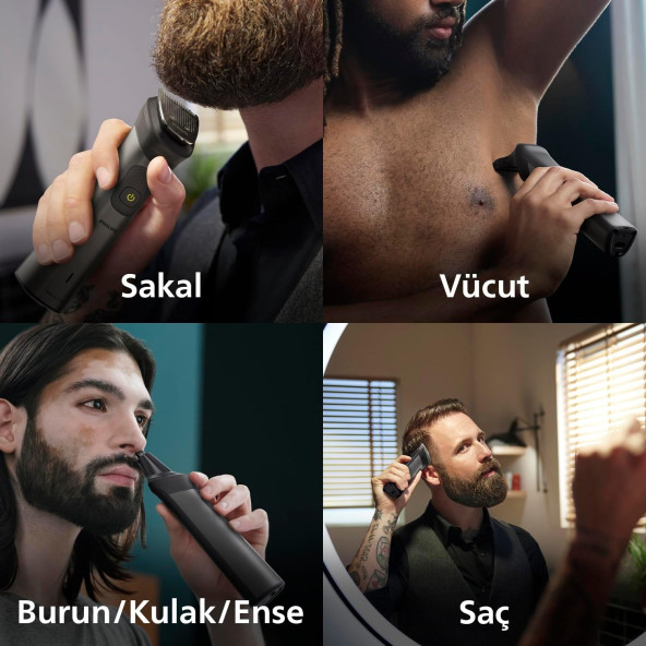 Philips MG5920/15 10'u 1 Arada Erkek Bakım Seti - 4