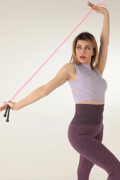 Mio Studio Turtleneck Sports Crop-21855 - 4