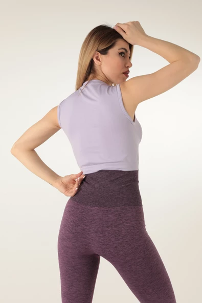 Mio Studio Turtleneck Sports Crop-21855 - 6