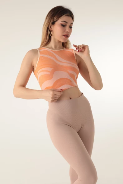 Miorre Fitilli Desenli Desteksiz Büstiyer - 4