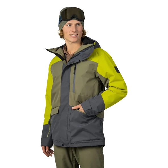 Hannah Garow FD Erkek Kayak, Snowboard Montu Burntolive / Citronelle - 7