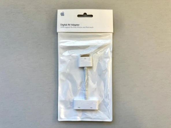 Apple 30 pin to Dijital AV Adaptörü HDMI Orjinal MC953ZM/A - 5