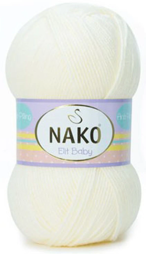 Nako Elit Baby Örgü Bebe İpi 99064 Ekru