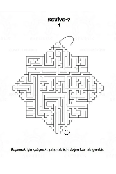 Çok Zor Seviye Labirent Bulaca Kitabı (Kalem Hediyeli) - 3