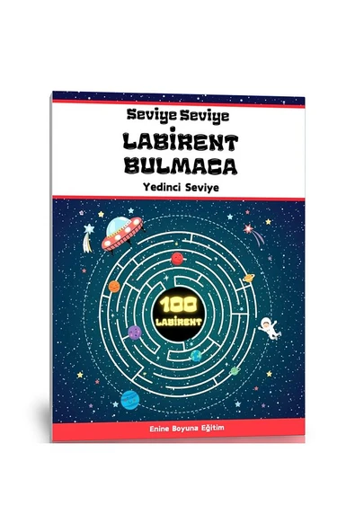 Çok Zor Seviye Labirent Bulaca Kitabı (Kalem Hediyeli)