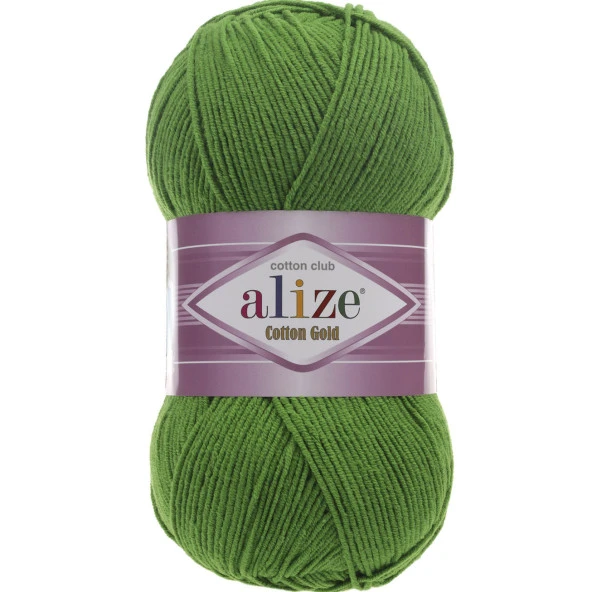 Alize Cotton Gold El Örgü İpi 126 Çimen Yeşili