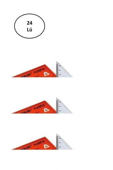 Yıldızlar Gönye Küçük 45 Cc 24'lü