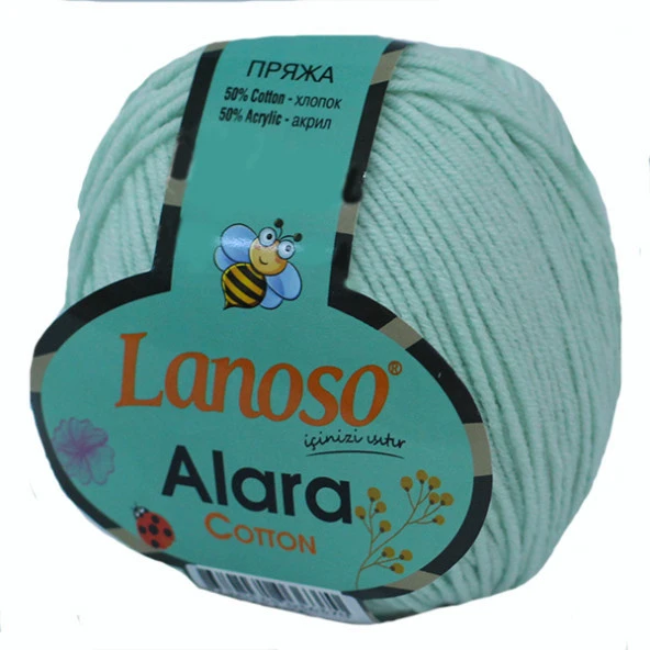 Lanoso Alara Amigurumi Örgü İpi 1919 Bebe Yeşili