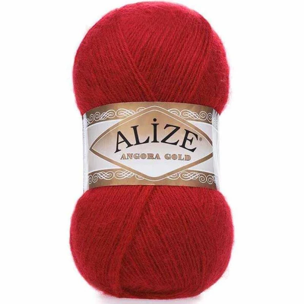 Alize Angora Gold El Örgü İpi 106 Kırmızı