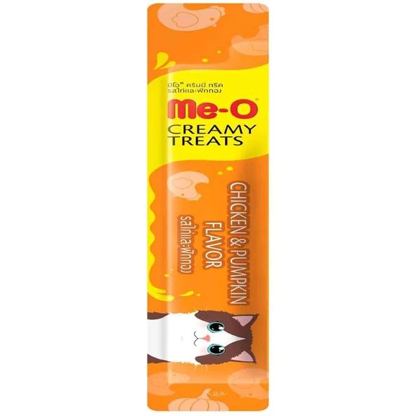 Meo Tavuklu ve Balkabaklı Likit Kedi Ödülü Tekli 15 Gr ürün görseli 1