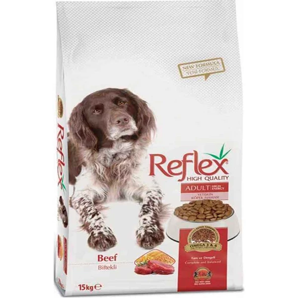 Reflex Biftekli High Energy Yetişkin Köpek Maması 15 Kg